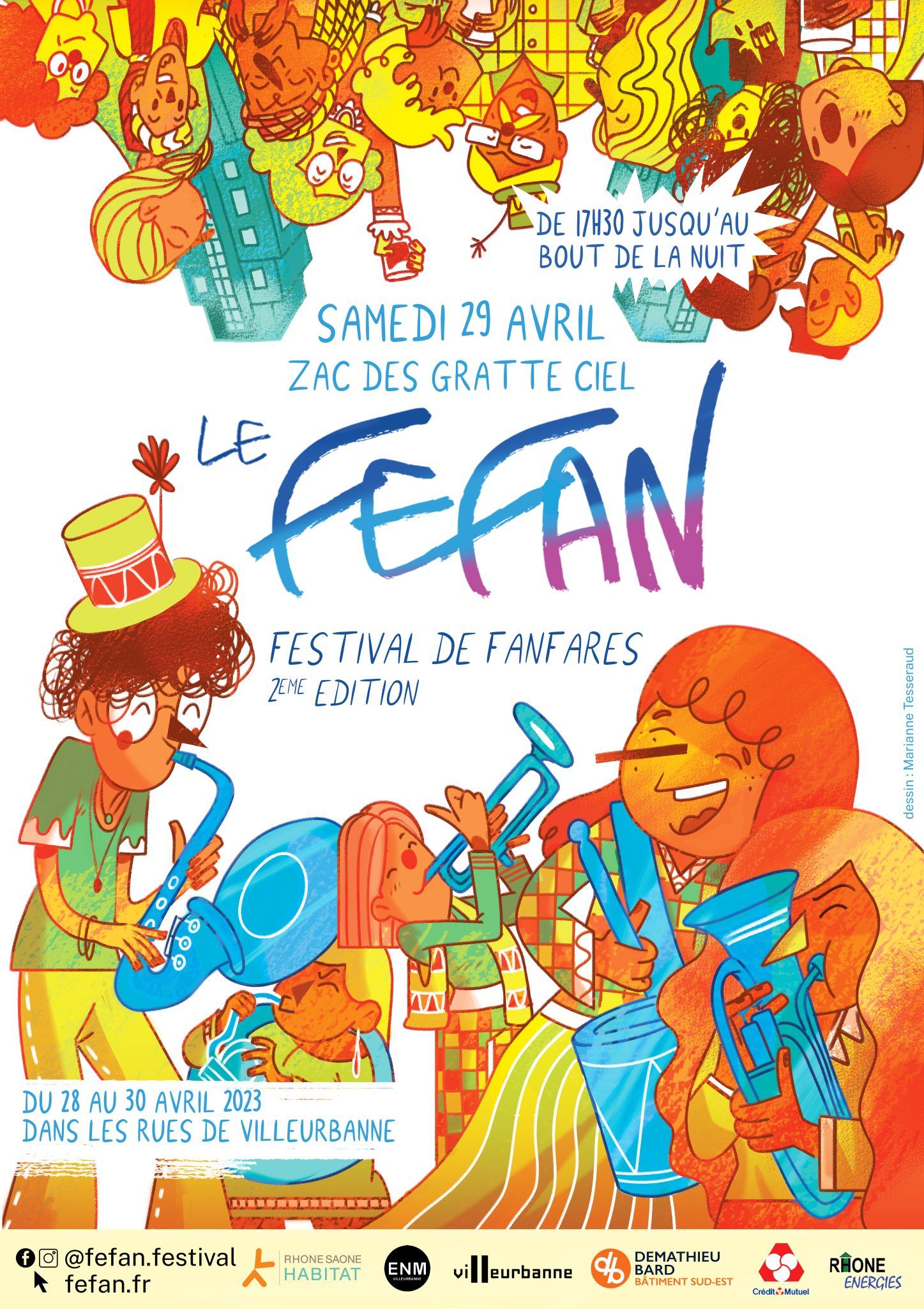 Affiche du fefan 2023